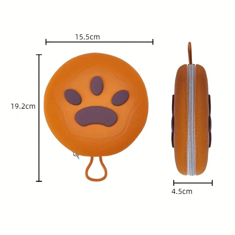 Bol Pliable En Silicone 2 En 1 Pour Chien Et Chat