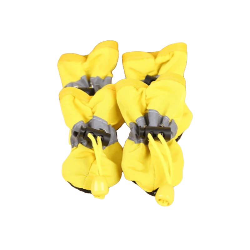 Botte de Protection pour Chien Jaune