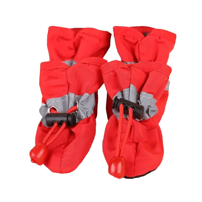 Botte de Protection pour Chien Rouge