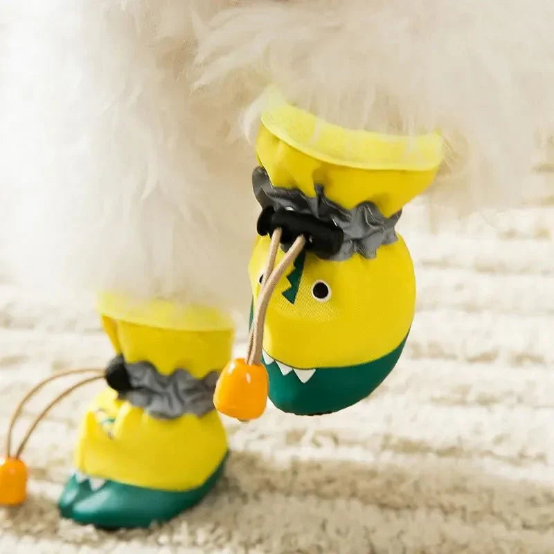 Bottes Pluie pour Chien Kawaii