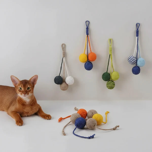 Boule À Gratter À Suspendre Pour Chat