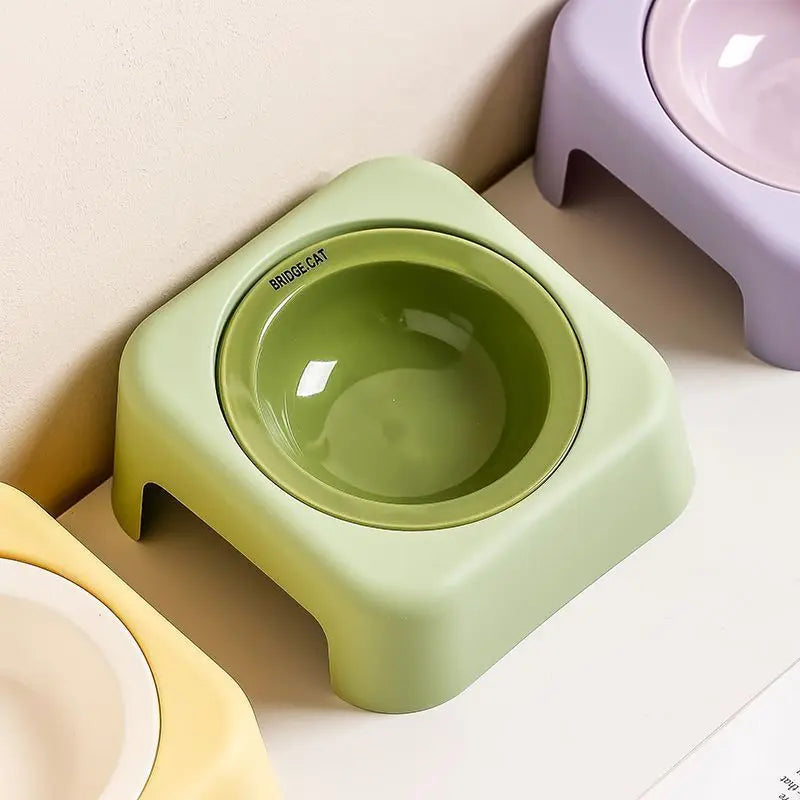 Gamelle Céramique Avec Support Incliné Pour Chat Et Petit Chien