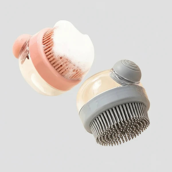 Brosse De Bain Pour Chien Avec Réservoir Shampoing