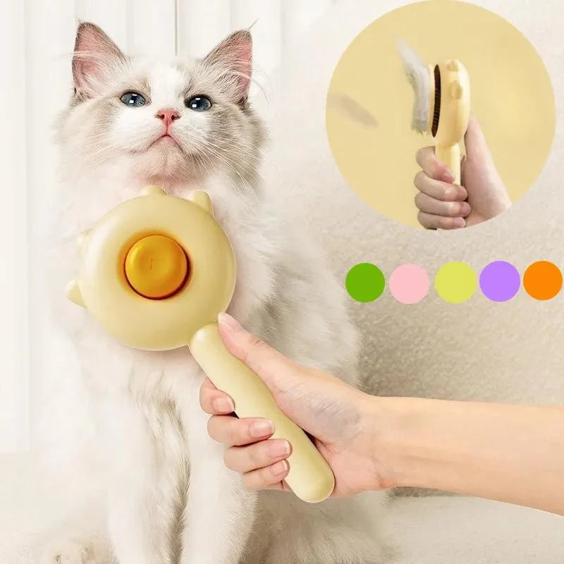 Brosse Poils Chat Douce Et Efficace