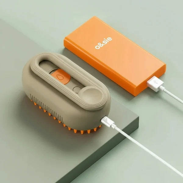 Brosse vapeur pour chien et chat - Toilettage efficace