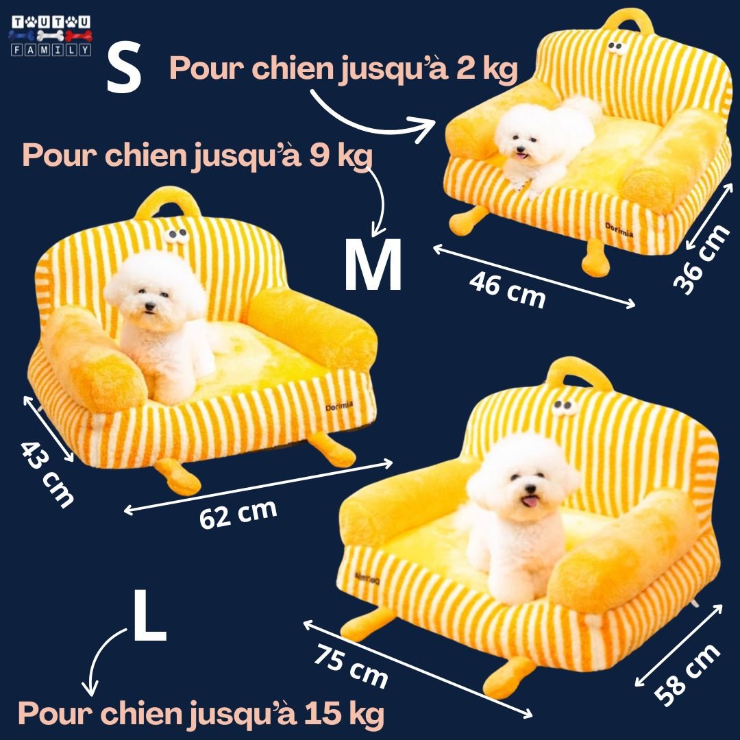 Canape chien - DéhoussableToutou™
