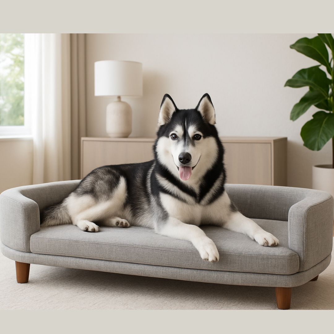 Canapé pour chien sur pied - LitToutou™