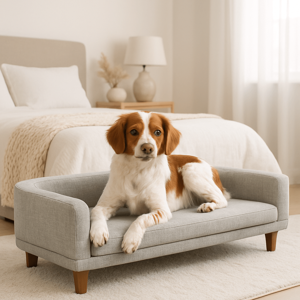 Canapé pour chien sur pied - LitToutou™