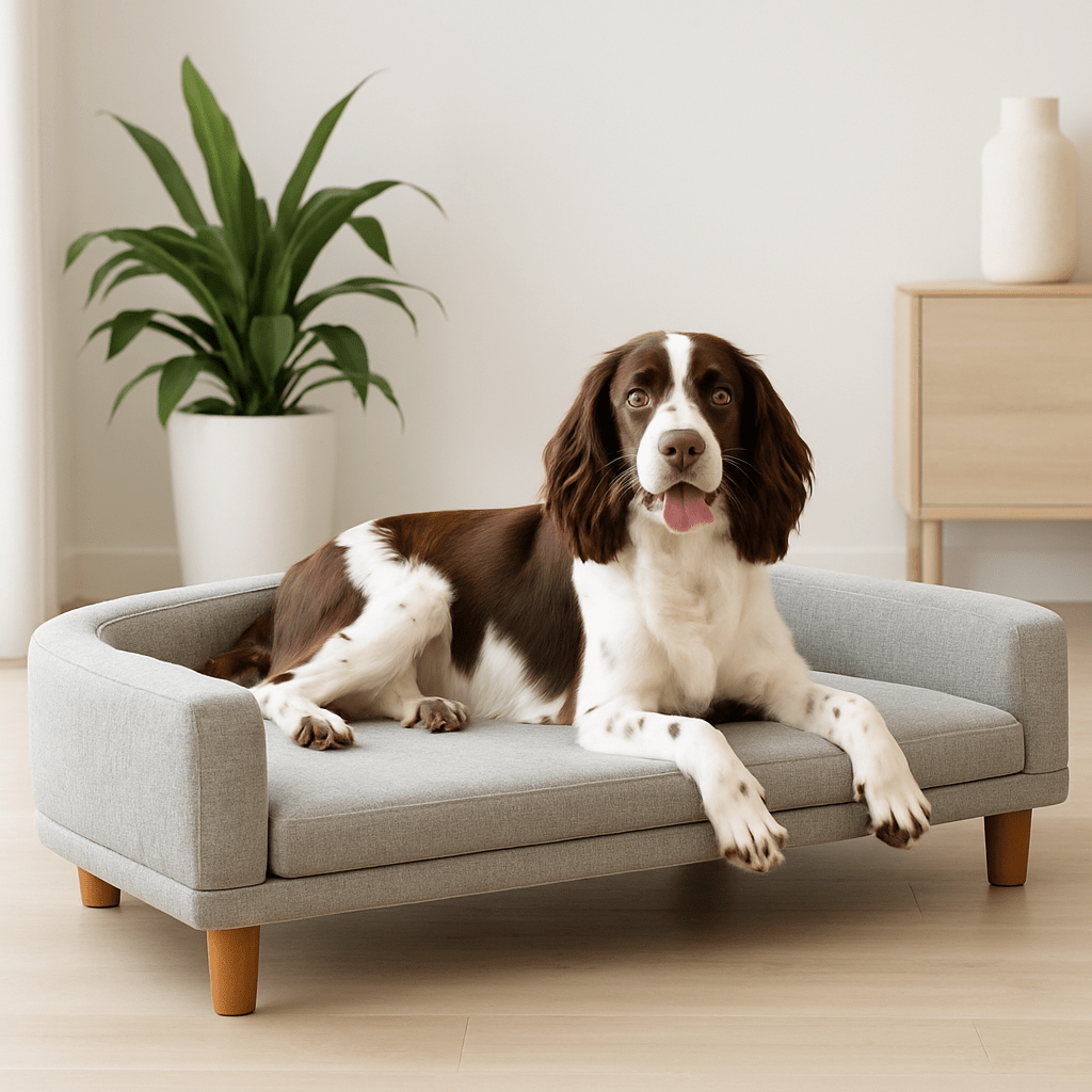 Canapé pour chien sur pied - LitToutou™