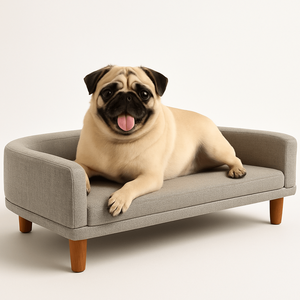 Canapé pour chien sur pied - LitToutou™