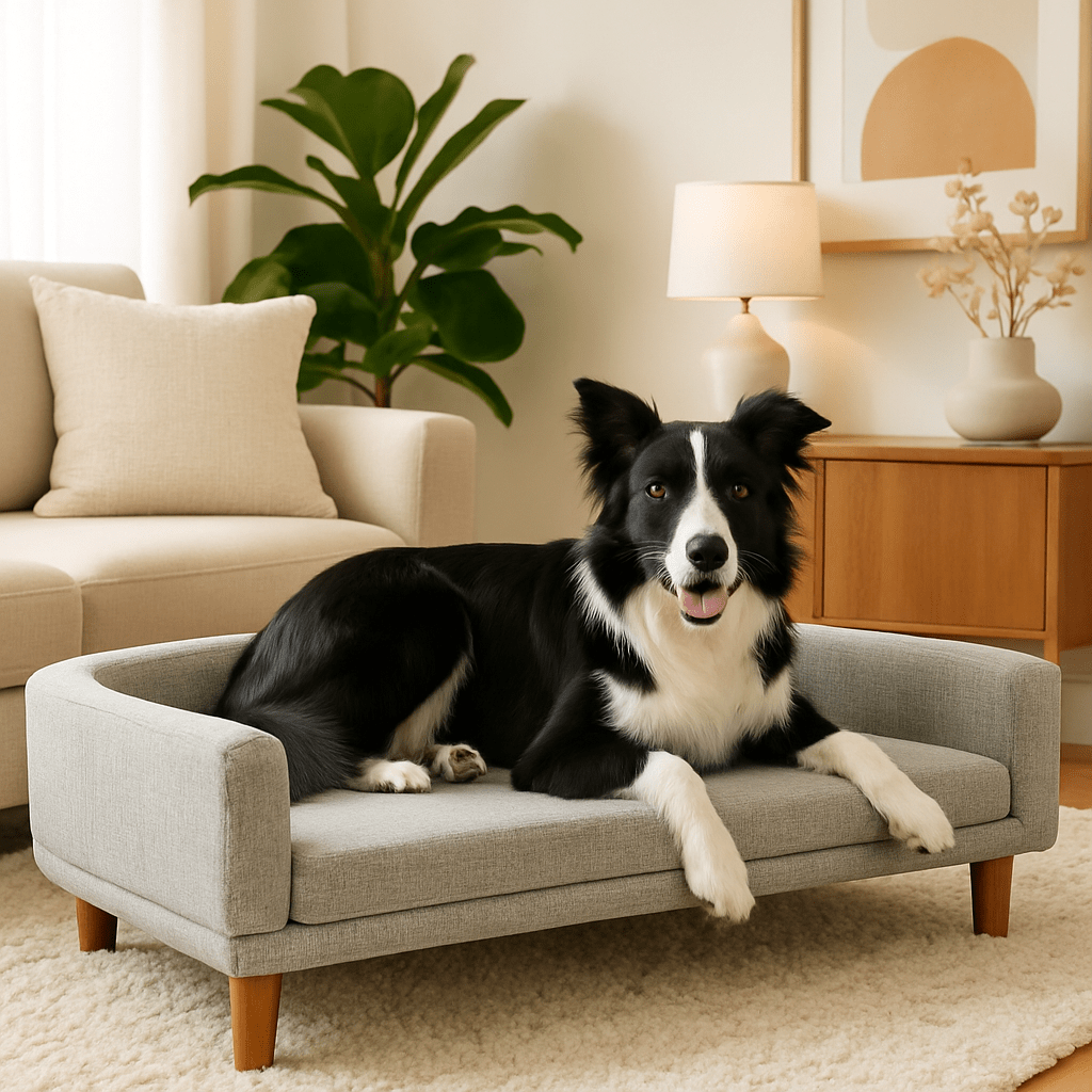 Canapé pour chien sur pied - LitToutou™