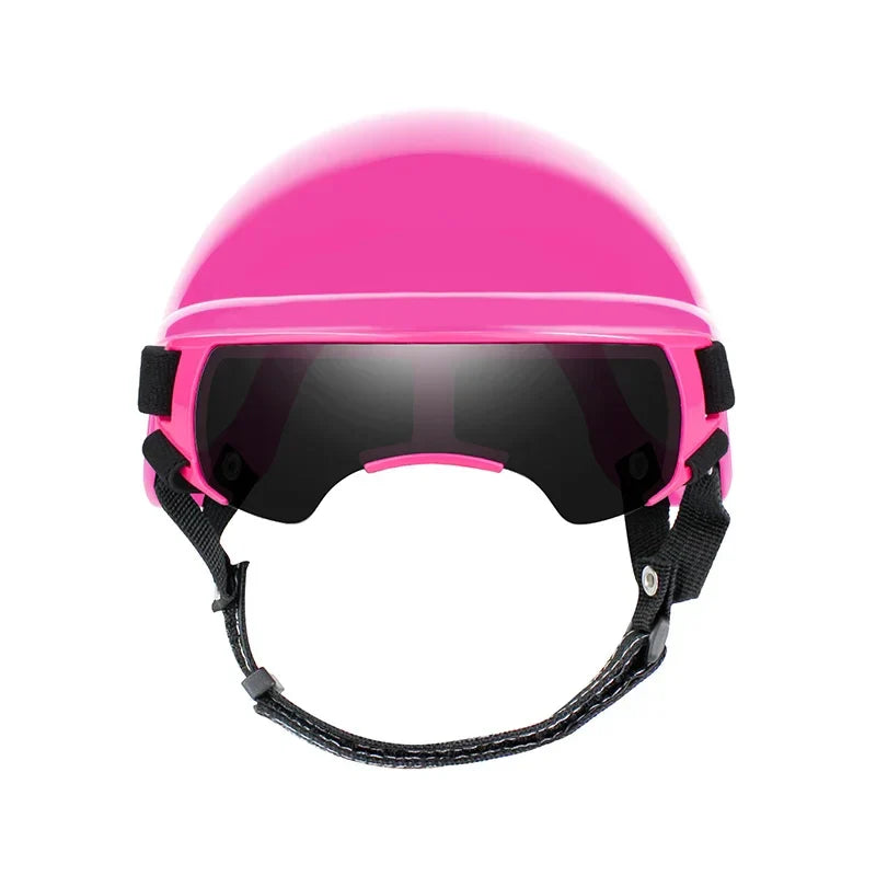 Casque Et Lunette De Soleil Pour Chien