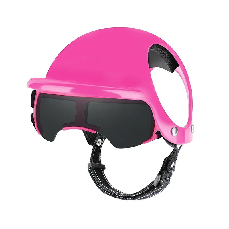 Casque Et Lunette De Soleil Pour Chien