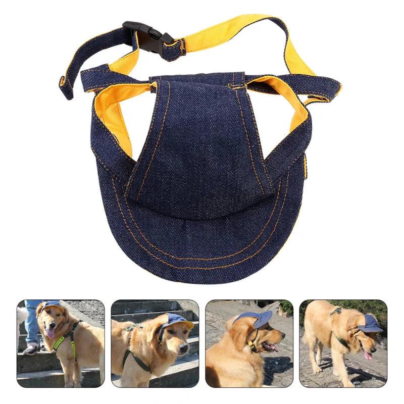 Casquette en Jean pour Chien