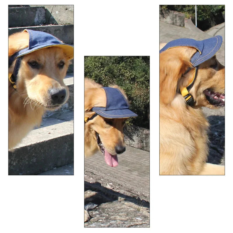 Casquette en Jean pour Chien