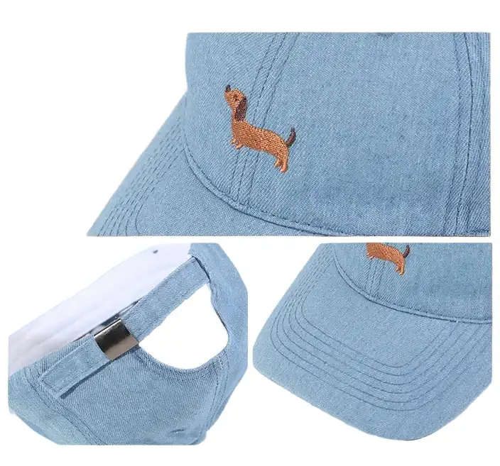 Casquette Teckel Brodée Et Elégante