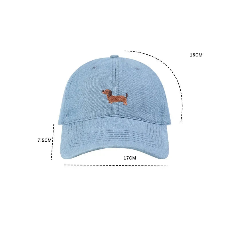 Casquette Teckel Brodée Et Elégante
