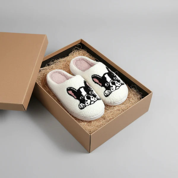 Chaussons Bouledogue Français Confort