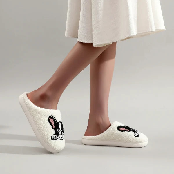 Chaussons Bouledogue Français Confort