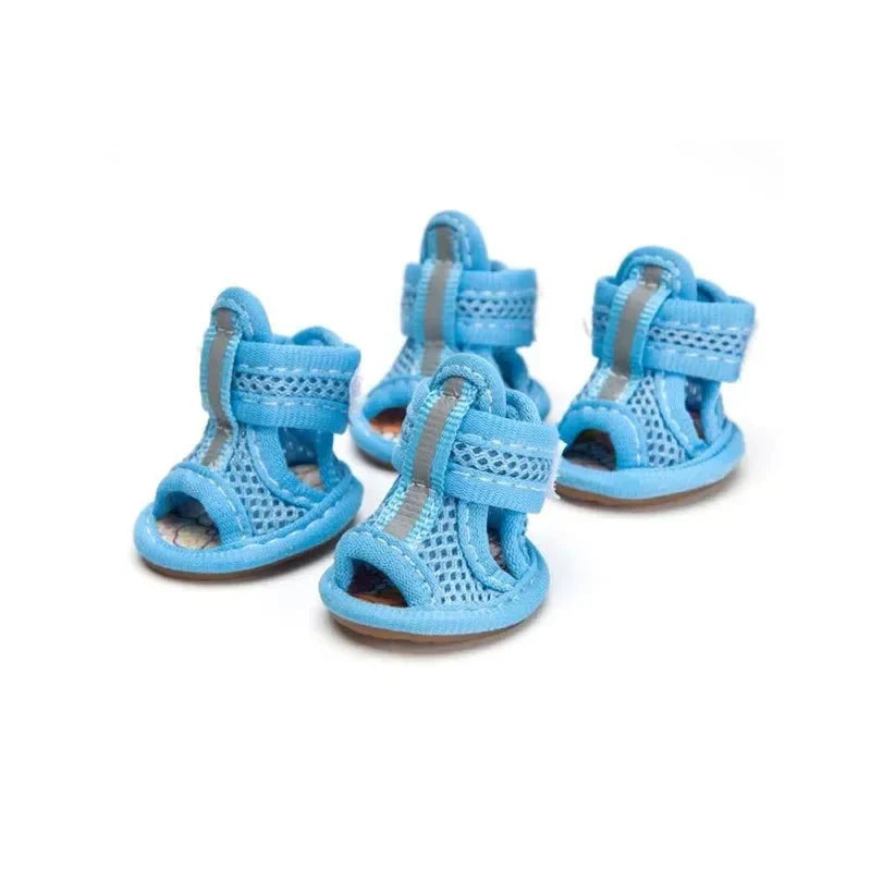 Chaussure Pour Chien Été Bleu