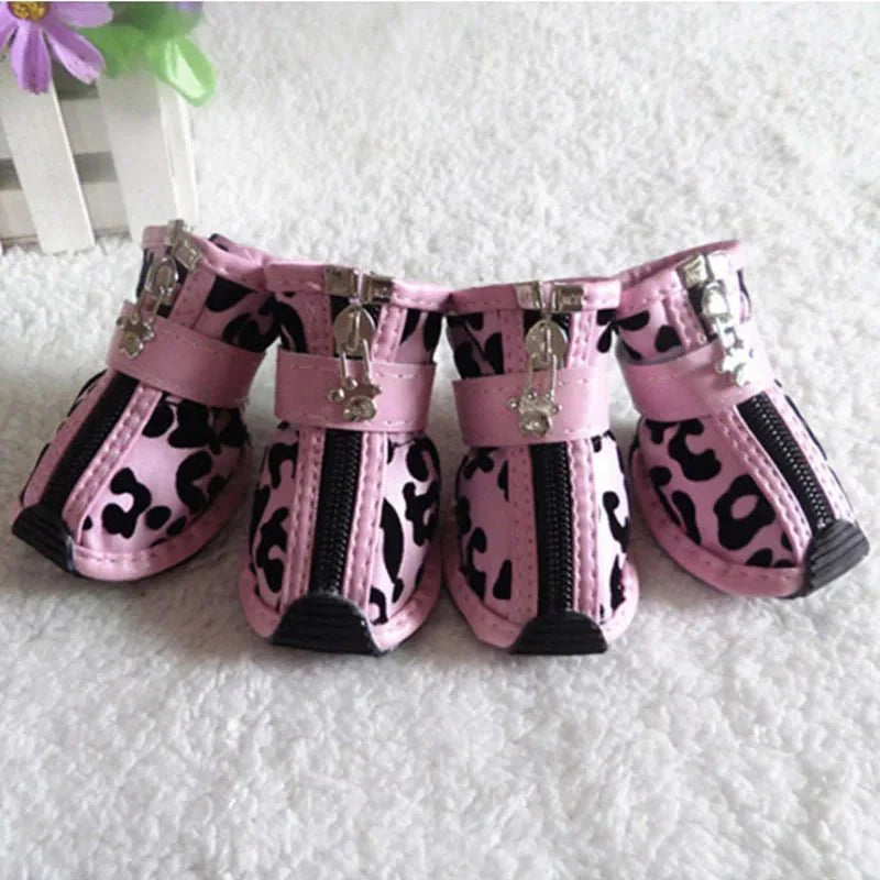 Chaussures Chien Leopard