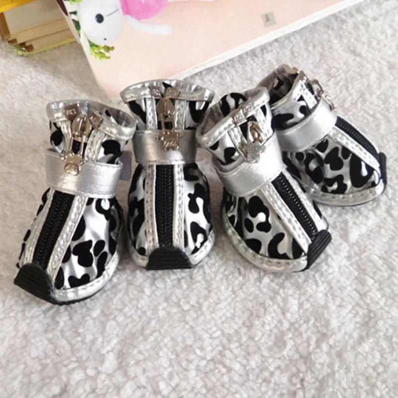 Chaussures Chien Leopard