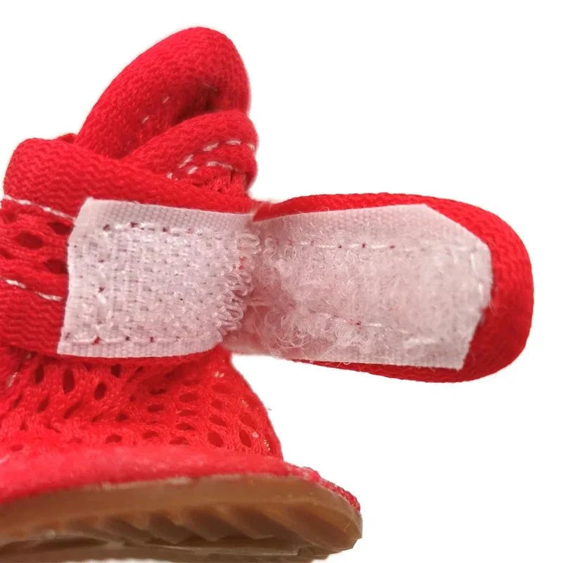 Chaussures été En Maille Respirante Pour Petits Chiens