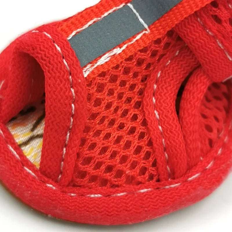 Chaussures été En Maille Respirante Pour Petits Chiens