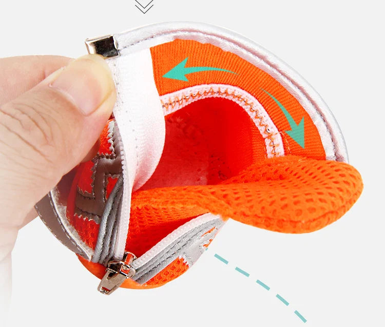 Chaussures Imperméables Réfléchissantes Pour Chien