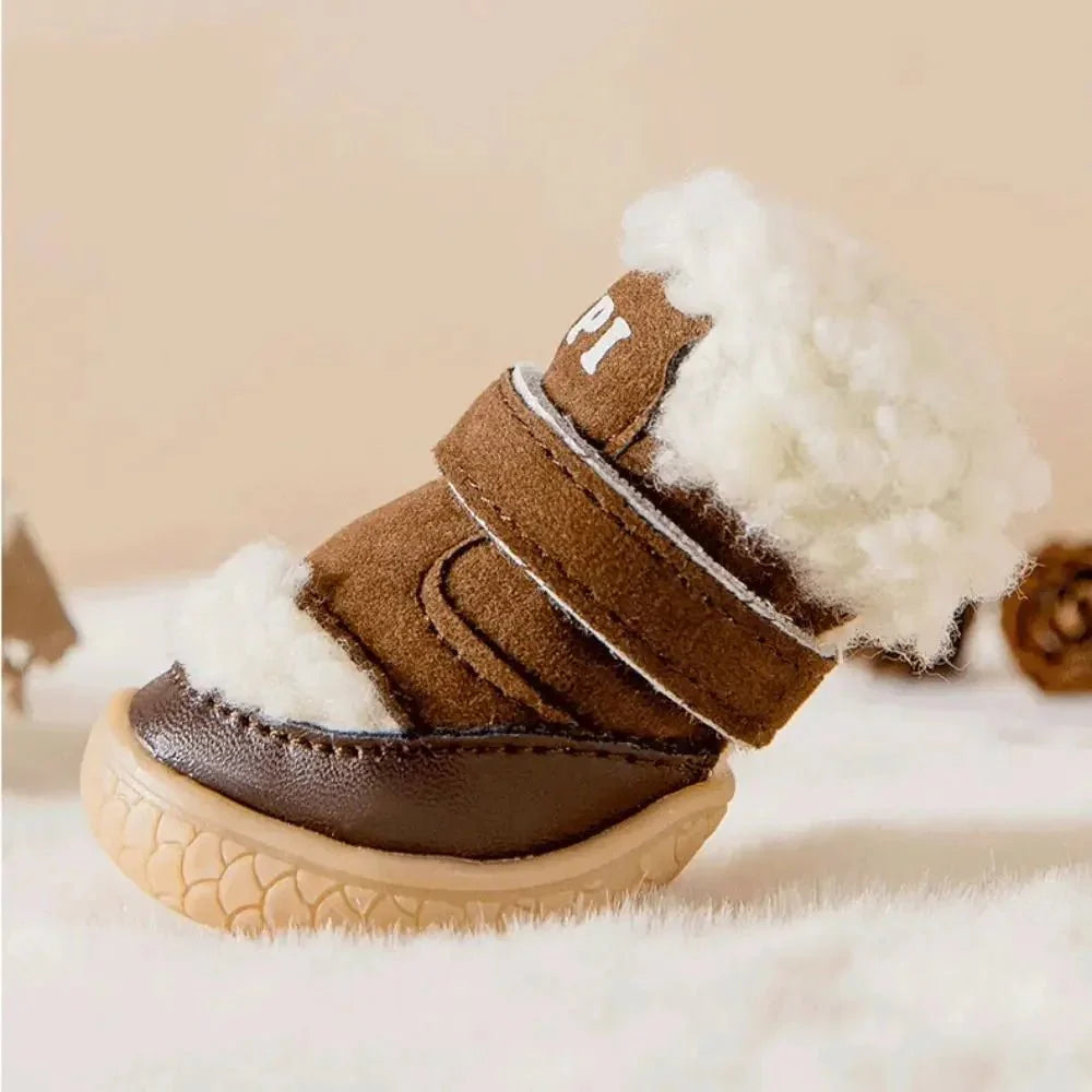 Chaussures En Fausse Fourrure Pour Petit Chien - Les Bonnes Affaires