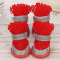 Chaussures Chien Mesh Rouge
