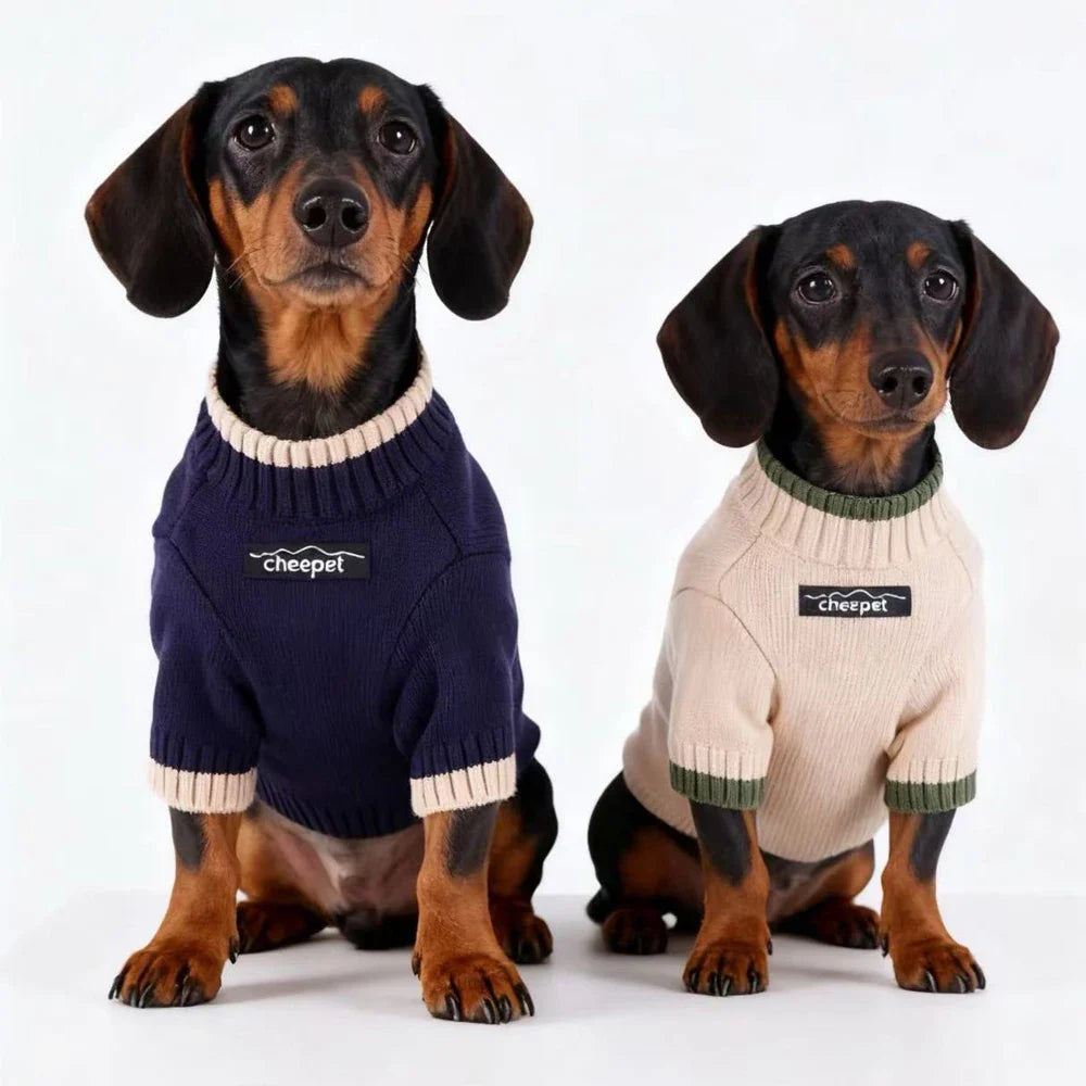 Pull Chaud Pour Teckel Confortable Et Doux Pour Chien - Les Bonnes Affaires