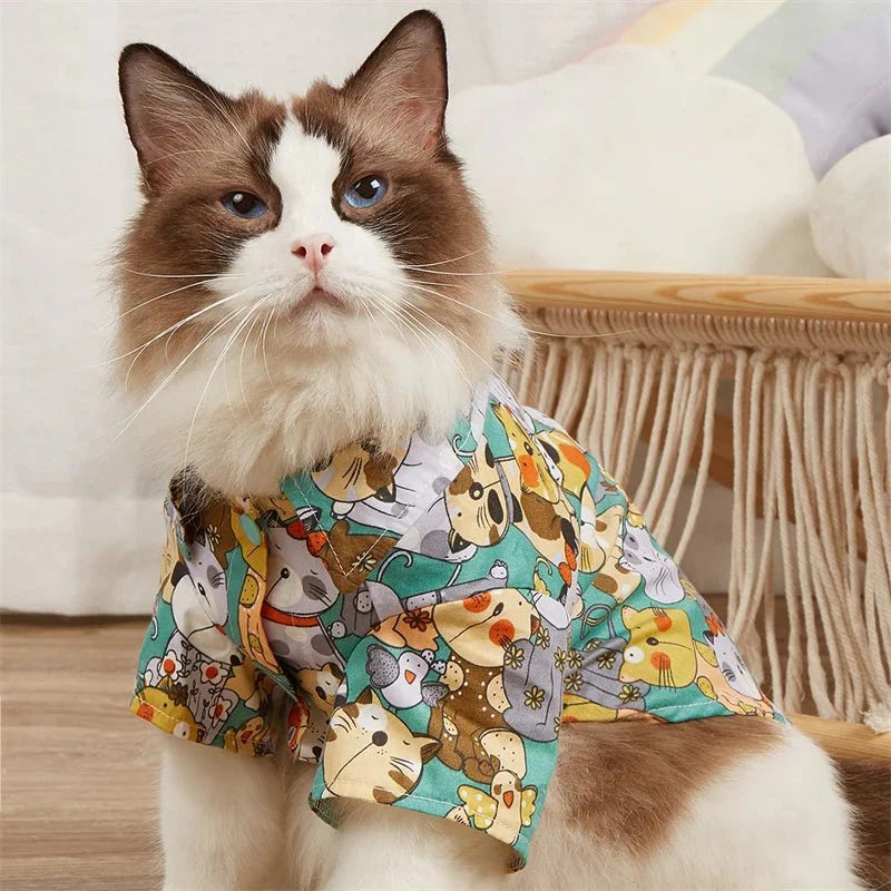 Chemise d'Été pour Chat