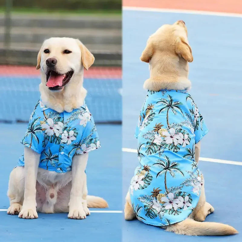 Chemise pour Chien Fleurs