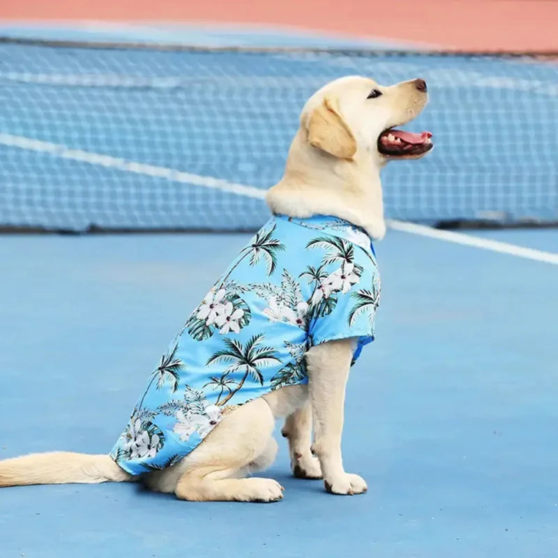 Chemise pour Chien Fleurs