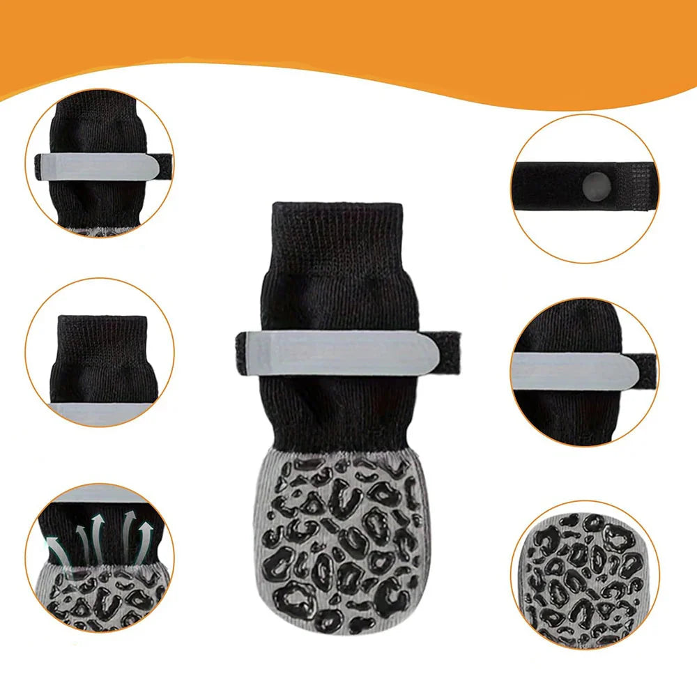 Chaussettes Antidérapantes Pour Chien