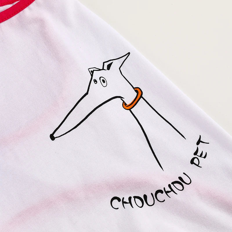 T Shirt Respirant Lévrier Et Whippet En Coton Doux - Les Bonnes Affaires