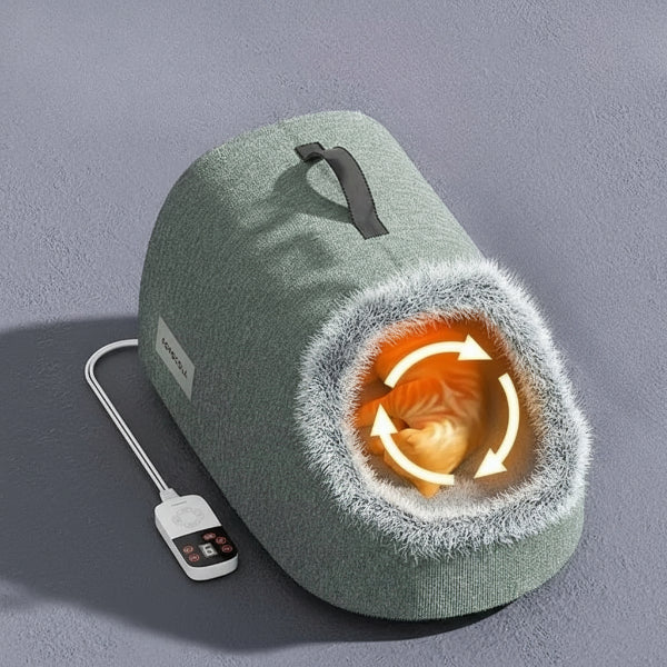 Cocon Chauffant Pour Chat Thermorégulé
