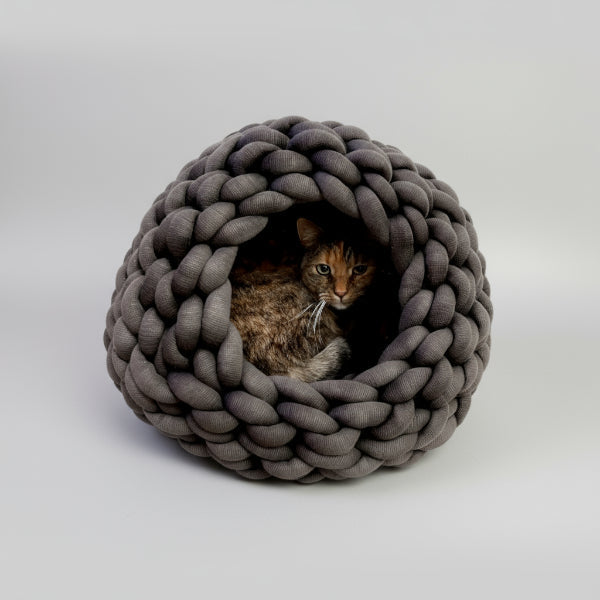 Cocon En Coton Biologique Pour Chat Oscar Et Plume