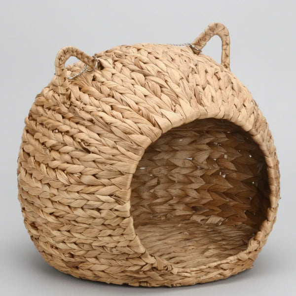 Cocon En Rotin Pour Chat Ou Petit Chien