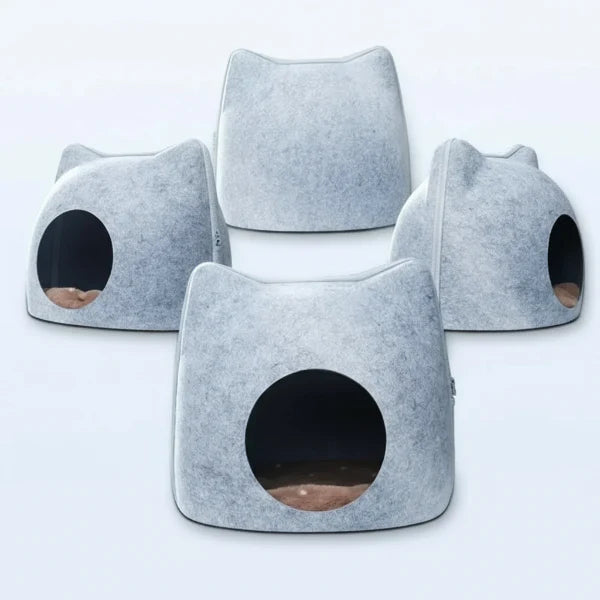 Cocon Feutre Pour Chat Design Et Confortable