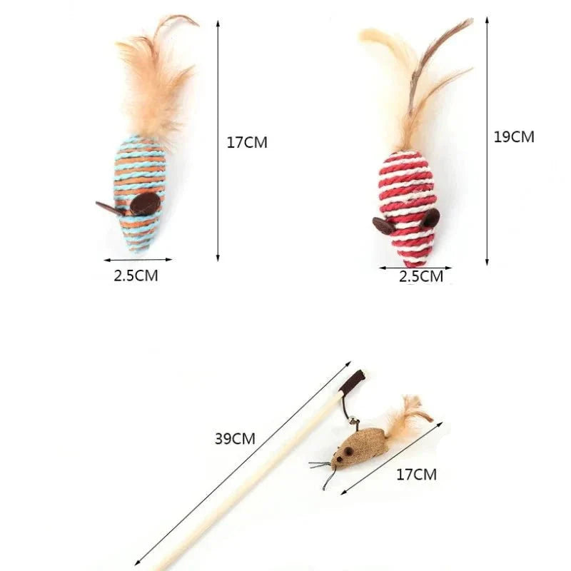Coffret Cadeau Original 7 jouets Pour Chat