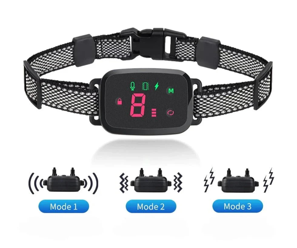 Collier Anti-Aboiement Etanche Pour Chien