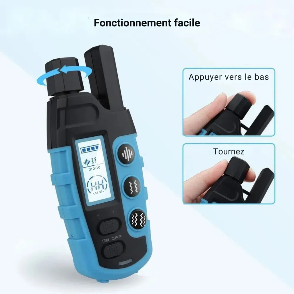 Collier Anti-Aboiement Étanche Pour Chien