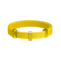 Collier anti-étranglement pour chat en jaune, léger et résistant pour la sécurité de votre félin