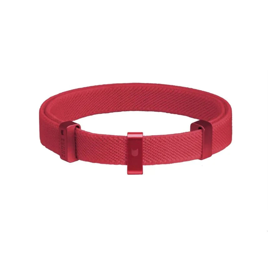 Collier anti-étranglement pour chat en rouge avec une conception confortable et sécurisée