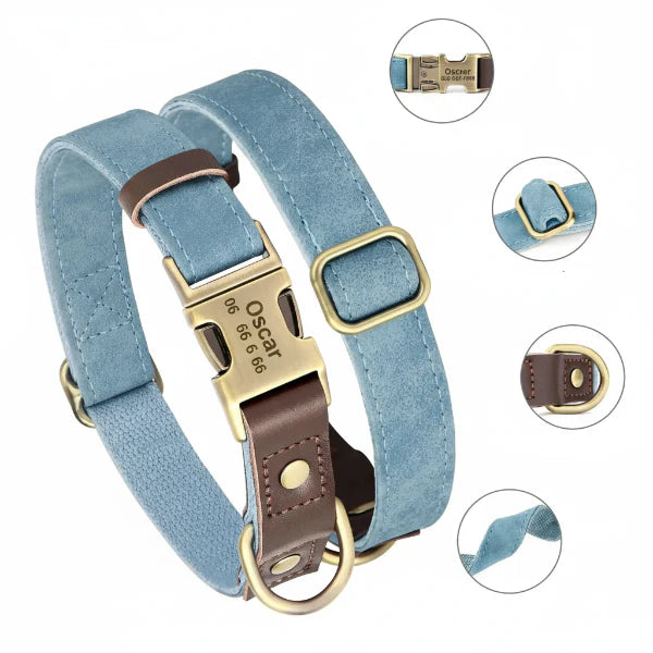 Collier Doux Personnalisable Pour Chien