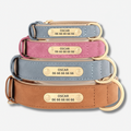 Collier personnalisé pour chien en simili cuir : sécurité, design et confort au quotidien