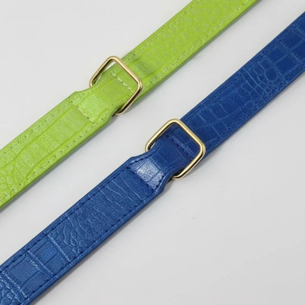 Collier Réglable Imitation Crocodile Pour Chien
