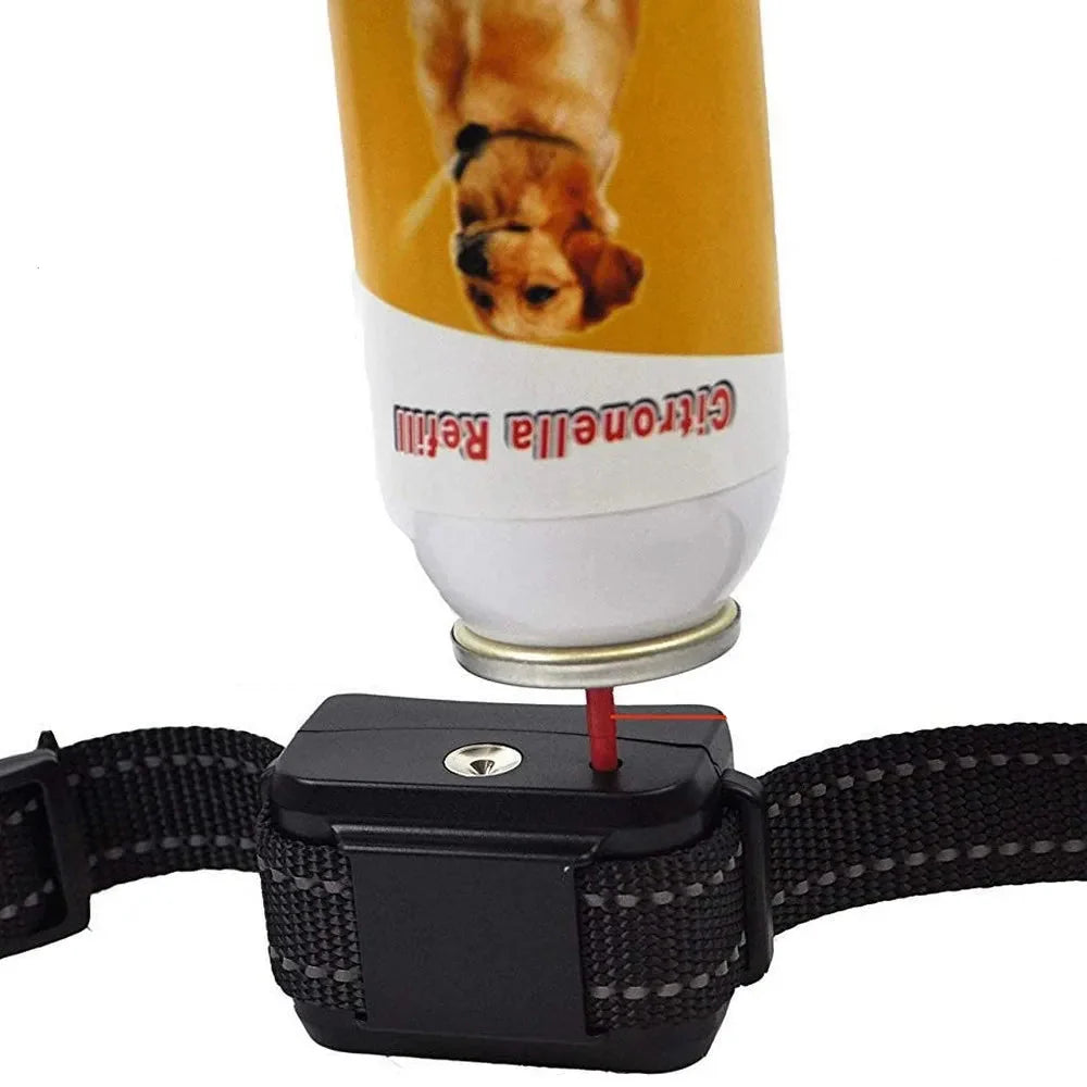 Collier Spray Anti-Aboiement Pour Chien Rechargeable